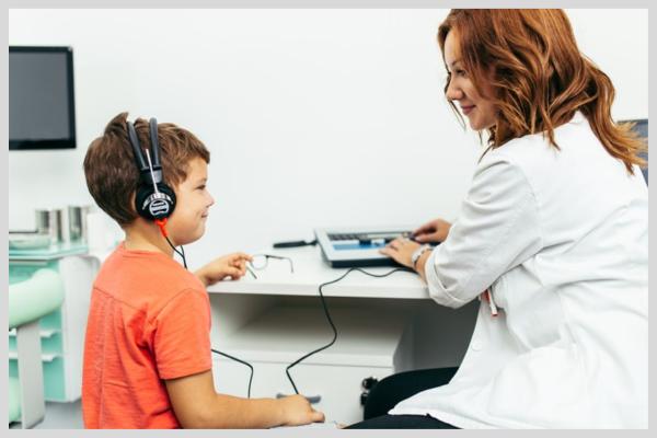 Hearing test for child